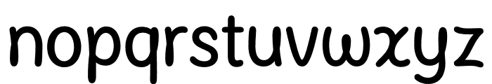 KunKun Devanagari Regular Font LOWERCASE