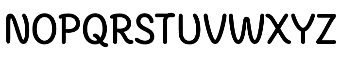 KunKun Gujarati Regular Font UPPERCASE