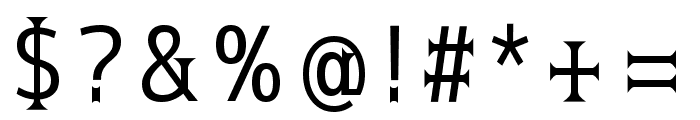 Kurobara Gothic Regular Font OTHER CHARS