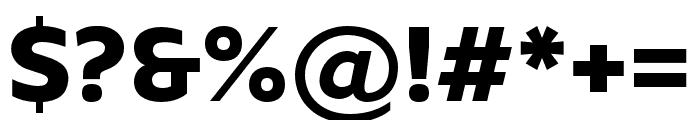 Kyrial Sans Pro Black Font OTHER CHARS