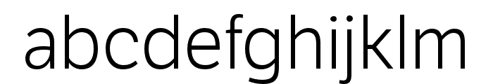 LFT Etica Display Thin Font LOWERCASE