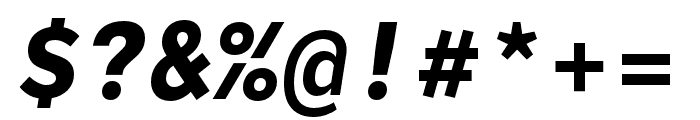 LFT Etica Mono Bold Italic Font OTHER CHARS