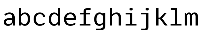 LFT Etica Mono Regular Font LOWERCASE