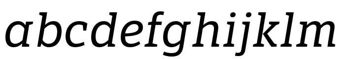 LFT Etica Sheriff Italic Font LOWERCASE