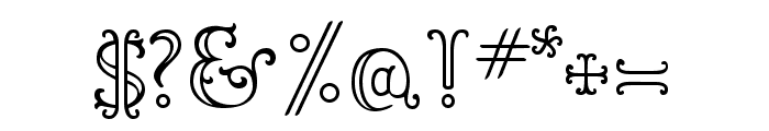 LTC Goudy Ornate Regular Font OTHER CHARS