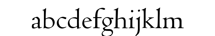 LTC Metropolitan Pro Regular Font LOWERCASE