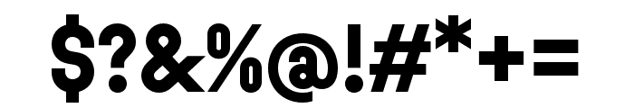 Ladislav Bold Font OTHER CHARS
