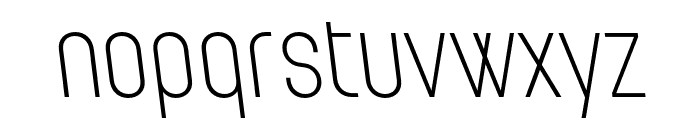 Ladislav Light Reversed Font LOWERCASE