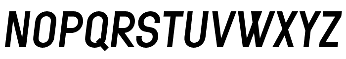Ladislav Semibold Italic Font UPPERCASE