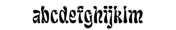 Lafleur Regular Font LOWERCASE