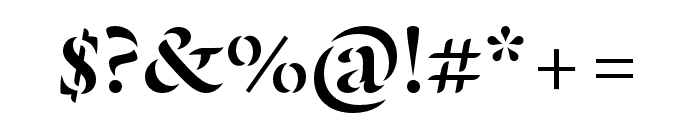 Laima Regular Font OTHER CHARS