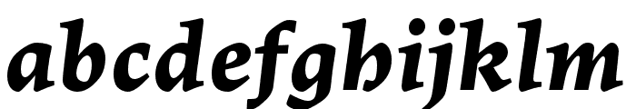 Lapture Display Bold Italic Font LOWERCASE