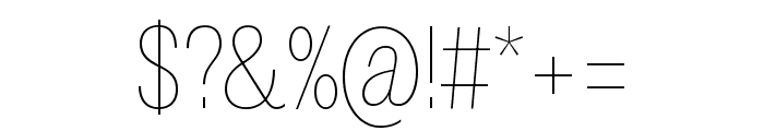 LatinoGothic Variable Variable Font OTHER CHARS