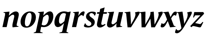 Le Monde Journal Std Bold Italic Font LOWERCASE