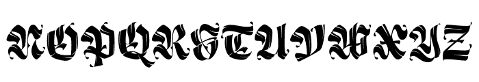 LeKick Brush Font UPPERCASE
