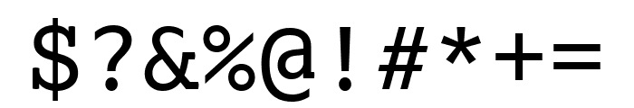 Lexia Mono Regular Font OTHER CHARS