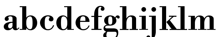 Libre Bodoni Semibold Font LOWERCASE