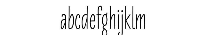 LiebeErika Medium Font LOWERCASE