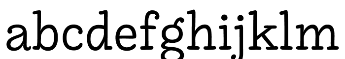 LiebeRuth Regular Font LOWERCASE