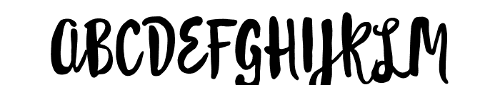 Likely Regular Font UPPERCASE