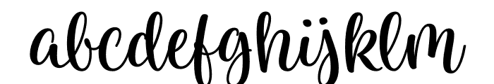 Limon Script Bold Font LOWERCASE