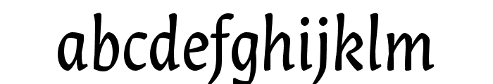 Lisbeth Display Regular Font LOWERCASE