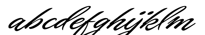 Live Regular Font LOWERCASE