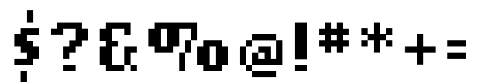 LoRes 22 OT Serif Bold Font OTHER CHARS