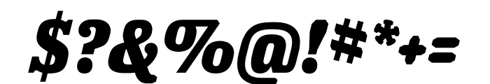Los Feliz OT Bold Italic Font OTHER CHARS
