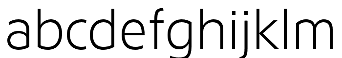 Lotus Eden ExtraLight Font LOWERCASE