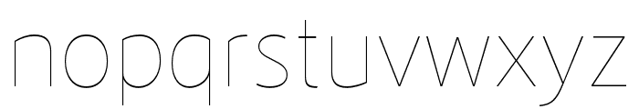 Lotus Eden Thin Font LOWERCASE