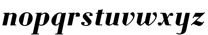 Louvette Deck Bold Italic Font LOWERCASE