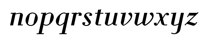 Louvette Deck Italic Font LOWERCASE
