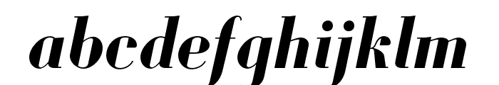 Louvette Display Bold Italic Font LOWERCASE