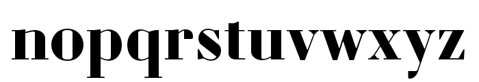 Louvette Display Bold Font LOWERCASE