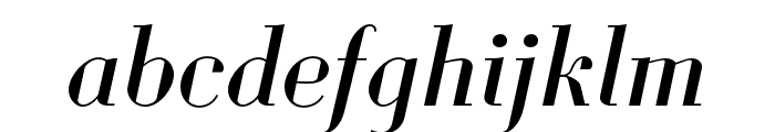 Louvette Display Italic Font LOWERCASE