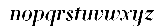 Louvette Display Italic Font LOWERCASE