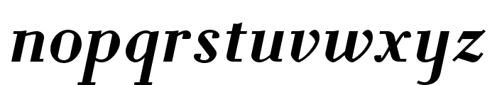 Louvette Text Semi Bold Italic Font LOWERCASE