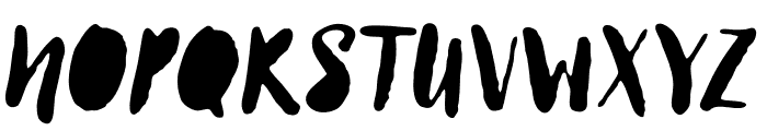 Lullabies Reg Fill Font UPPERCASE