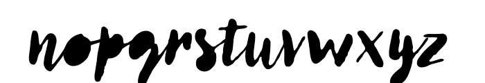 Lullabies Reg Fill Font LOWERCASE
