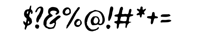 Lullabies Reg Font OTHER CHARS