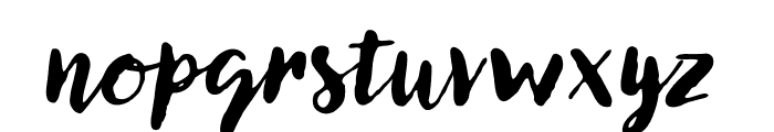 Lullabies Reg Font LOWERCASE