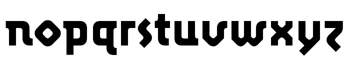 Lunatix OT Bold Font LOWERCASE