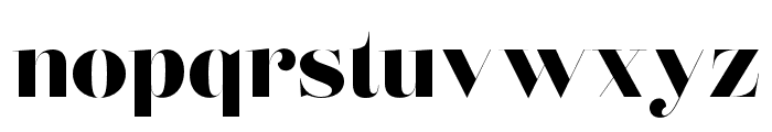 Lust Didone Display Font LOWERCASE