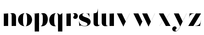 Lust Didone Fine Font LOWERCASE