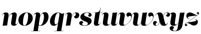 Lust Didone Italic Font LOWERCASE