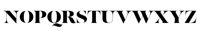 Lust Didone Font UPPERCASE