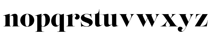 Lust Display Didone Font LOWERCASE
