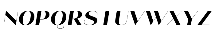 Lust Sans Bold Italic Font UPPERCASE