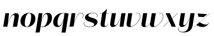 Lust Sans Bold Italic Font LOWERCASE
